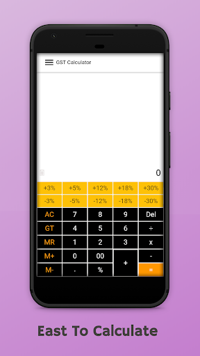 Calculator GTS ( Multi Tax ) Screen 3