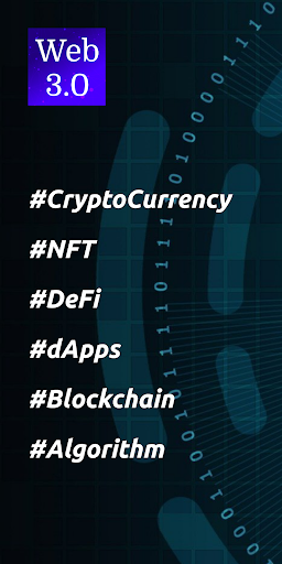 Android application Web3.0, dApps, DeFi, NFT Info. screenshort