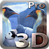 Penguins 3D Pro Live Wallpaper icon