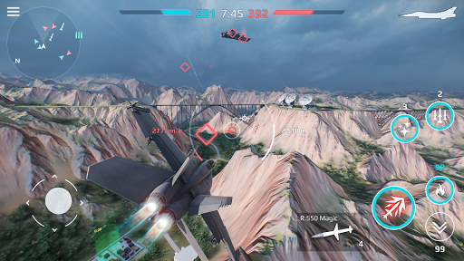 Sky Combat: war planes online simulator PVP 7.0 screenshots 2