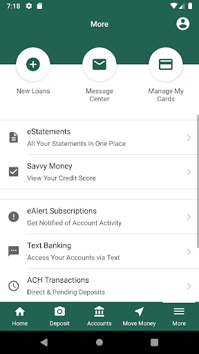First Trust Credit Union Screen 3