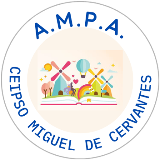 AMPA CEIPSO Miguel Cervantes logo
