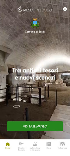 Android application Museo dell'Olio Sava screenshort