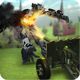 Artillery vs Carobot Simulator icon