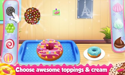 Donuts Factory Game : Donuts Cooking Game