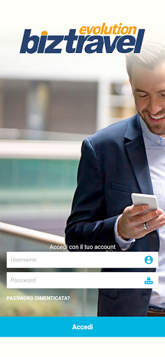 Android application Biztravel EVO screenshort