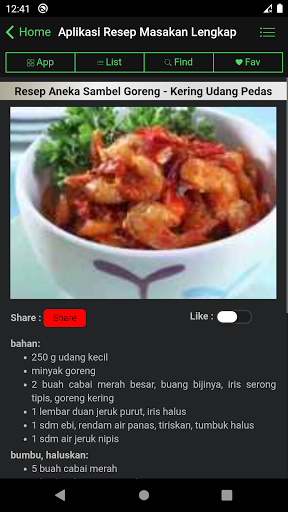 Resep Masakan Paling Lengkap Screen 3