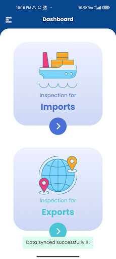 Android application DPP-Inspection Application screenshort