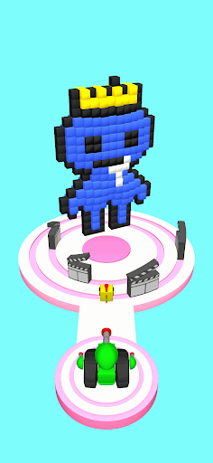 Android application Voxel Hit screenshort