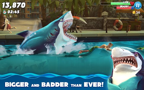 Hungry Shark World 4.9.4 MOD APK (UNLIMITED GOLD | UNLIMITED PEARL | UNLIMITED DIAMONDS | NO ADS) 13