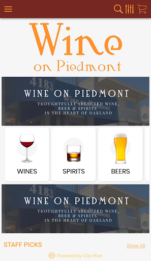 Wine on Piedmont Screen 3