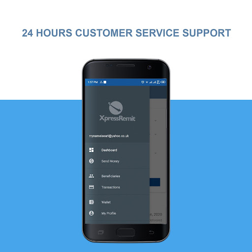 Xpress Remit App: Send Money A Screen 2