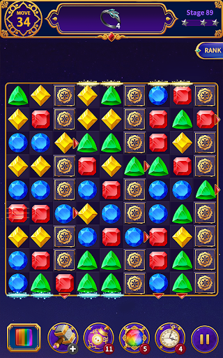 Screenshot of Jewels Crush Magic(Match 3)