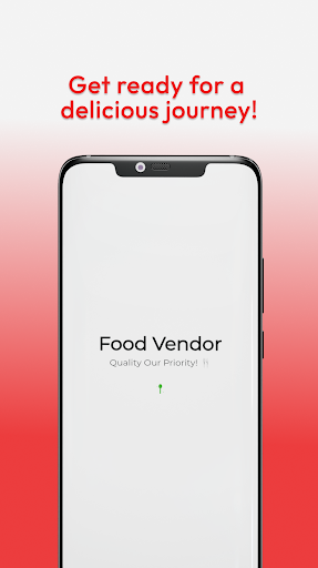 Android application Food Hub Vendor screenshort