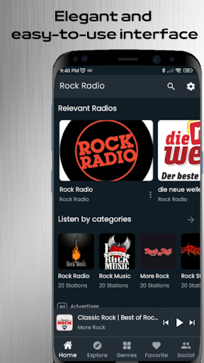 Rock Radio Screen 3