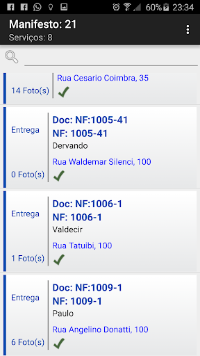 Android application ESL Delivery screenshort