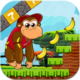 Super Jungle Monkey running icon