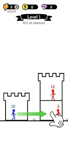 Stick Tower War：Defense Legend