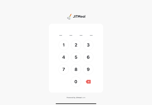 POS — JITMeal Screen 2