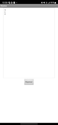 Android application AgendaPerrona screenshort