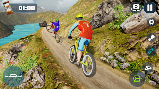 BMX Girl Cycle Race-Cycle Game