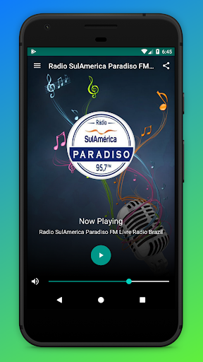 Android application Radio SulAmerica Paradiso App screenshort