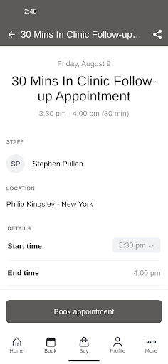 Philip Kingsley Clinic NY Screen 3