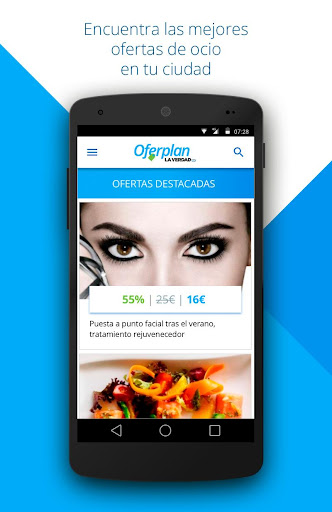 Android application Oferplan La Verdad screenshort