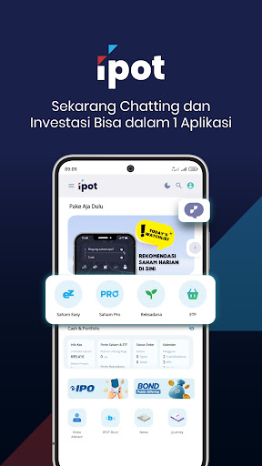 Android application IPOT - Investment SuperApp screenshort