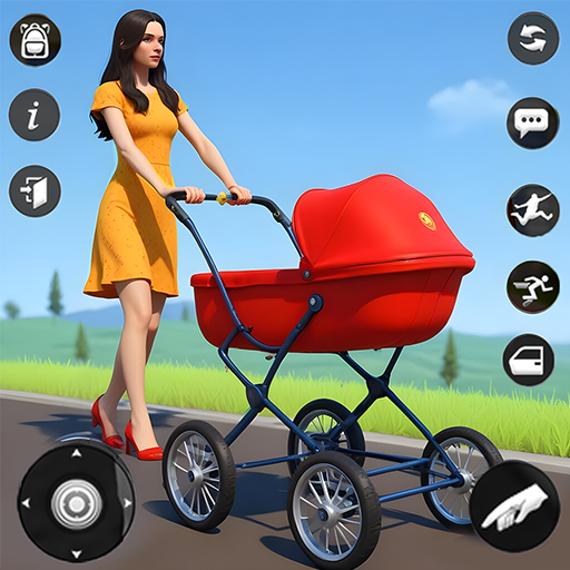 Virtual Mom Family Life Sim 3D logo