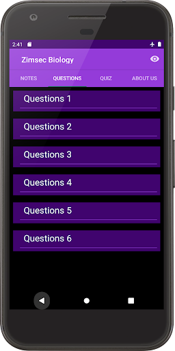 Zimsec Biology Revision Screen 3