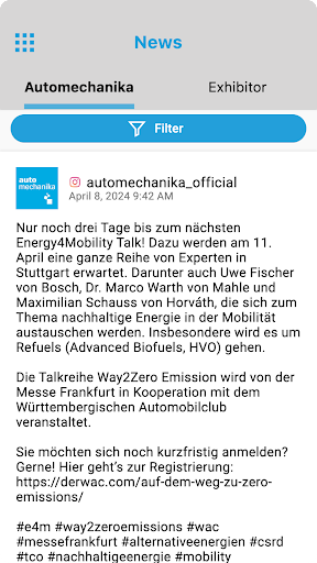 Automechanika Navigator Screen 2