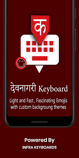 Android application Devanagari Keyboard by Infra screenshort