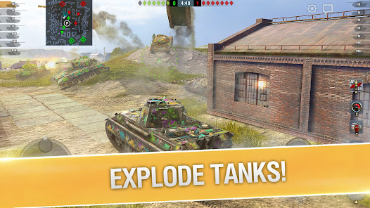 World of Tanks Blitz MOD APK 9.0.0.1043 (Unlimited Gold) poster-4