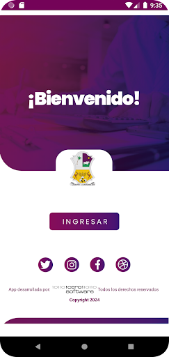 Android application Trami App Bosconia screenshort