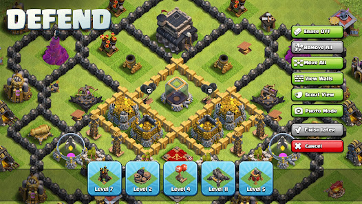 Clash of Clans APK Mod Download v14.635.7 Unlimited Money Gallery 1