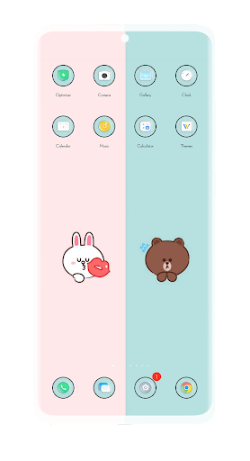 Android application Love Bear EMUI/MagicUi THEME screenshort