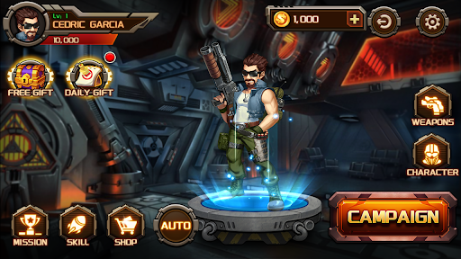 Android application Fantasy Mission Force screenshort