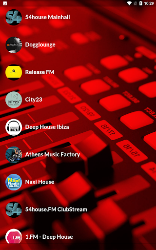 House Music Radio Live Screen 2
