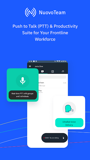 NuovoTeam - Push to Talk (PTT) Screen 2