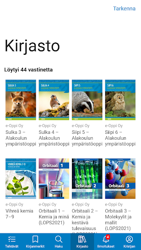 Android application Opiq Suomi / Finland screenshort