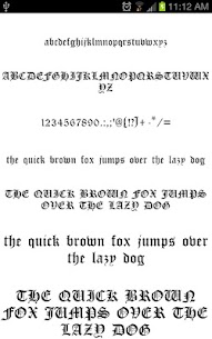 Old English Fonts for FlipFont For PC installation