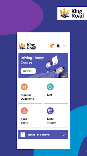 Android application Ireland Driving Test screenshort