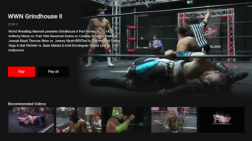 World Wrestling Network Screen 3
