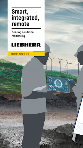 Android application Bearing Condition Monitoring screenshort