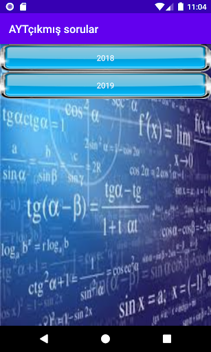 AYT Matematik çıkmış sorular Screen 3