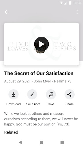 Hilliard Christian Assembly Screen 2