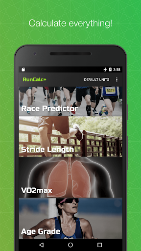 RunCalc+ Running Calculator Pa Screen 2