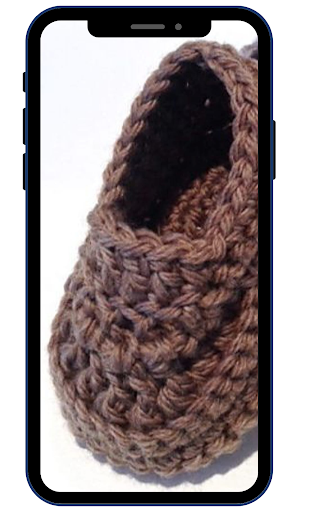 Crochet Baby Booties Screen 3