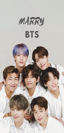 Android application BTS Marriage: Marry BTS Member screenshort